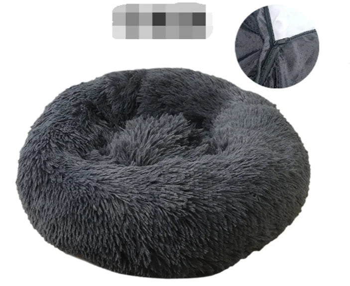 Pet Bed Comfortable Donut Cuddler