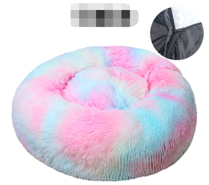 Pet Bed Comfortable Donut Cuddler