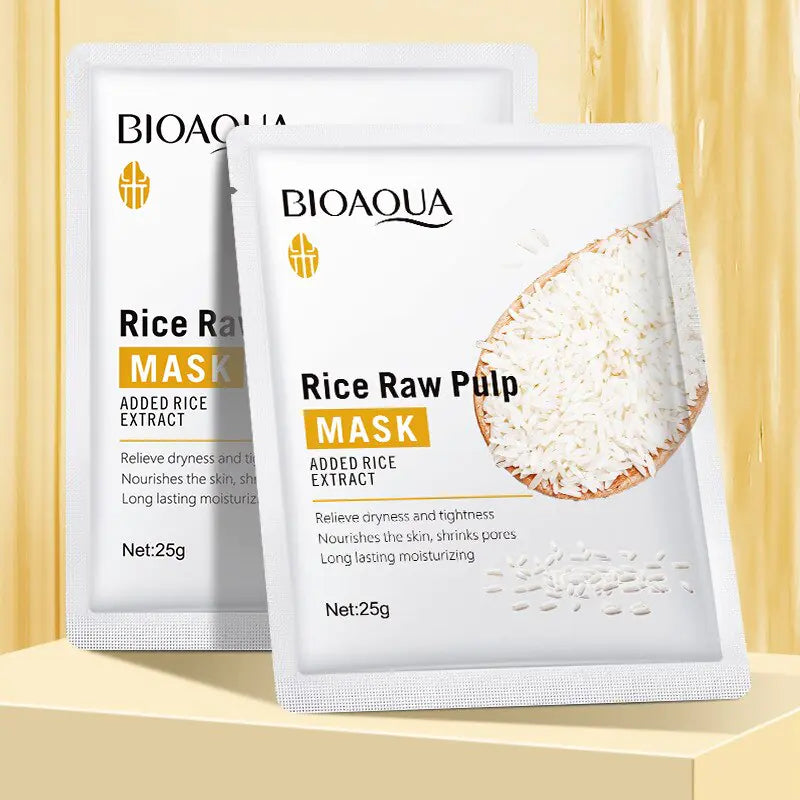 Bioaqua Face Care Sheet Masks Rice